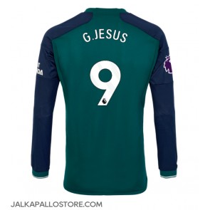 Arsenal Gabriel Jesus #9 Kolmaspaita 2023-24 Pitkähihainen